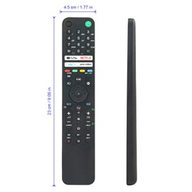 AULCMEET RMF-TX520E New Replace Remote Control fit for Sony Smart TV Bravia 4K Ultra TV XR-50X93J XR-55A75K XR-55A80J XR-55A83J XR-55A84J XR-55X93J XR-65A80J XR-65A83J XR-65A84J