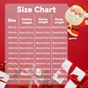 ELUTONG Boy's Christmas Pajamas Cotton Kids Santa Claus Pjs Toddler