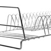 Premier Housewares 12 Plate Dish Drainer - Chrome