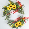 H&W 2pcs Artificial Wedding Arch Flowers for Wedding Sign, Floral