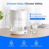 Waterdrop Glass Water Filter Pitcher with 2 Filter, Eco-Friendly,W