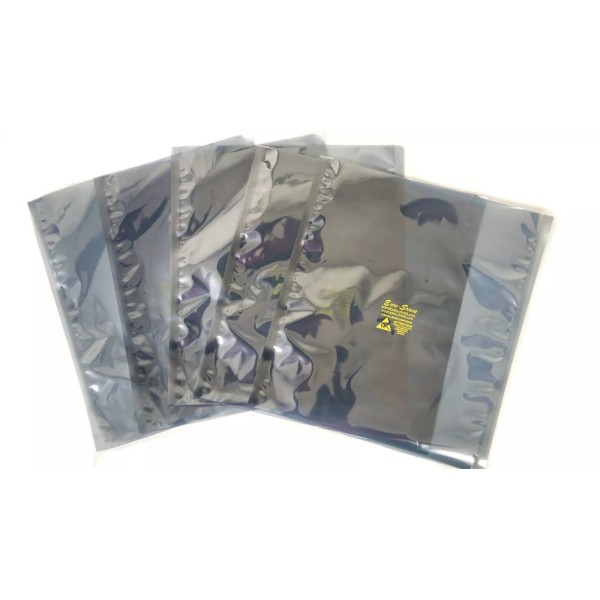 Easy-Shield 200 ESD Anti-Static Shielding Bags,4"x24" in (Inner Diameter),Open