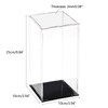 TA-VIGOR Acrylic Display Case, Plastic Box, Cube Storage Box, Clear,