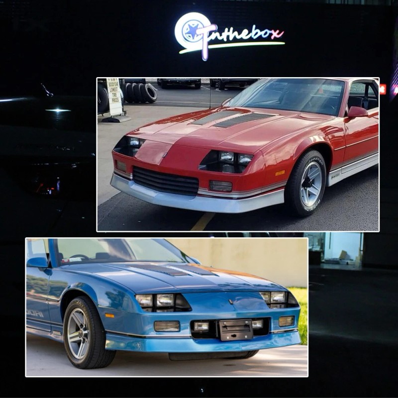 GTINTHEBOX Fit 1985-92 Chevy Camaro Clear Lens Signal Lights +