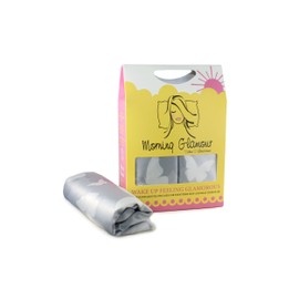 Morning Glamour Signature 2 Pack Standard/Queen Satin Pillowcases, Butterflies