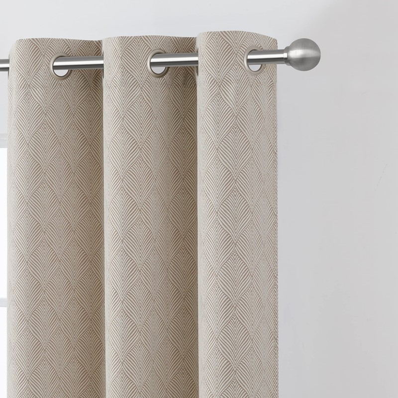 Tahari Home - Curtains, Lustrous Panel Pair with Grommet Top,
