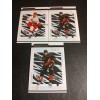 23/24 Ud Credentials 3 Card Set Of Carolina Hurricanes- Aho,Svechnikov