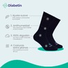 Diabetín || 6pack Calcetines para Caballero de Algodón Peinado. 6