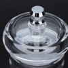 2Pcs Acrylic Manual Grinder Transparent Pepper Salt Mill Spice Jar