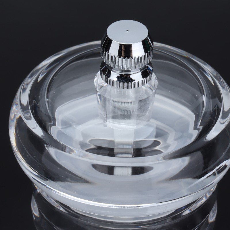 2Pcs Acrylic Manual Grinder Transparent Pepper Salt Mill Spice Jar