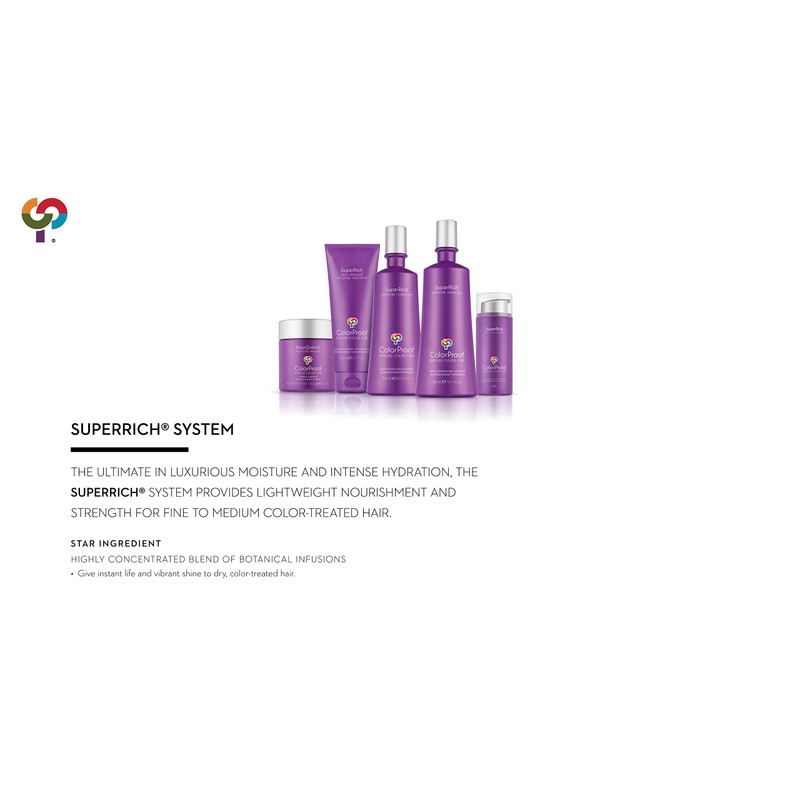 ColorProof Color Care Authority Superrich Daily Intensive Moisture Treatment, 6.7