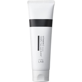  Unlabel Lab V Face Wash BL 4.6 oz (130 g), Made in Japan, Skin Care, Enzymes, Facial Cleansing, Dense Foam, 100 MPa Vitamin C Derivative, Pores, Black Ingredients