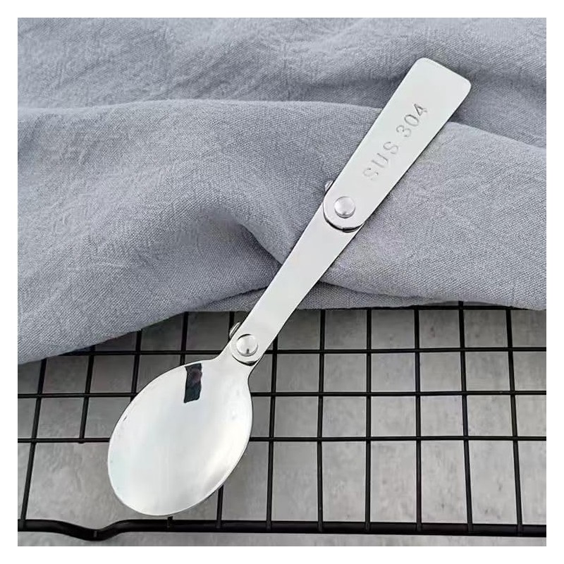 3 Pcs Folding Spoons for THERMOS FUNTAINER Food Jar 16