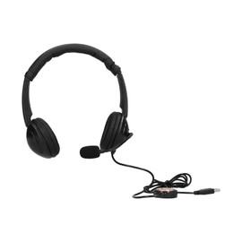 OY359 USB Telephone Headset Wired Digital Audio Headphone with Microphone for Call Center Business Webinar
