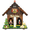 Trenkle German Black Forest Weather House TU 73 Dunkel