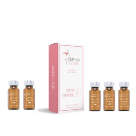 Butt Ox Dermik – Solución Reafirmante Y Reafirmante Para Glúteos – 5 Viales De 10 Ml (50 Ml En Total)