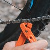 Granite Bicycle Tire Levers Heel with Chain Link Clamps, Quick