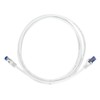 LogiLink C6A021S RJ45 CAT 6a S/FTP 0.50 m White Pack