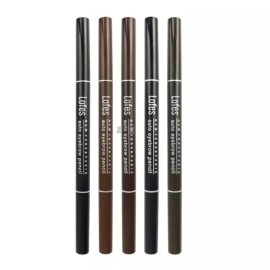 Sangpumsangseongjeong Chamjo 로페즈 아이브로우 펜슬 눈썹 화장 펜슬 오토 12개입 Lopez Eyebrow Pencil Auto 12-Pack [Black]