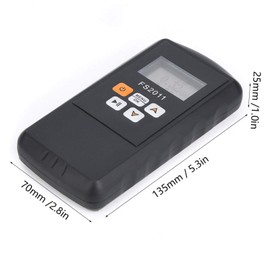 Nuclear Radiation Detector Geiger Counter Tube for beta Gamma X Ray Radiation Dose Rate Monitoring,Portable LCD Digital Meter Dosimeter with Alarm Device Gamma Radiation Survey Meter