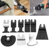 12pcs Universal High Carbon Steel Oscillating Saw Blades Multifunctional Cutting