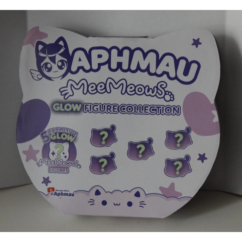 Bonkers Aphmau Glow Figure Collection Mee Meows 2 1/2 inch