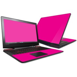 MightySkins Skin Compatible with Lenovo Y700 15.6" wrap Cover Sticker Skins Solid Hot Pink