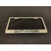 License Plate Frame Shop 1x OUTLANDER 3D Emblem STAINLESS STEEL