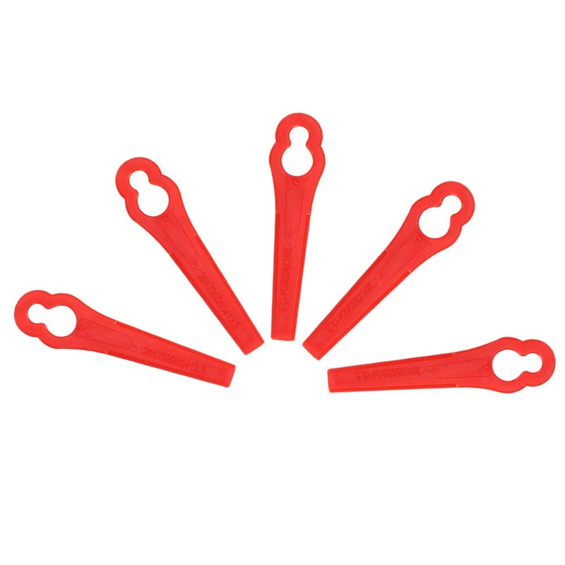Annadue 40Pcs Plastic Cutters Blades Replacement for Cordless Grass Trimmer