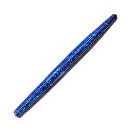 Yum Lures YDG473 Dinger Fishing Bait, Black/Blue Lam, 4"