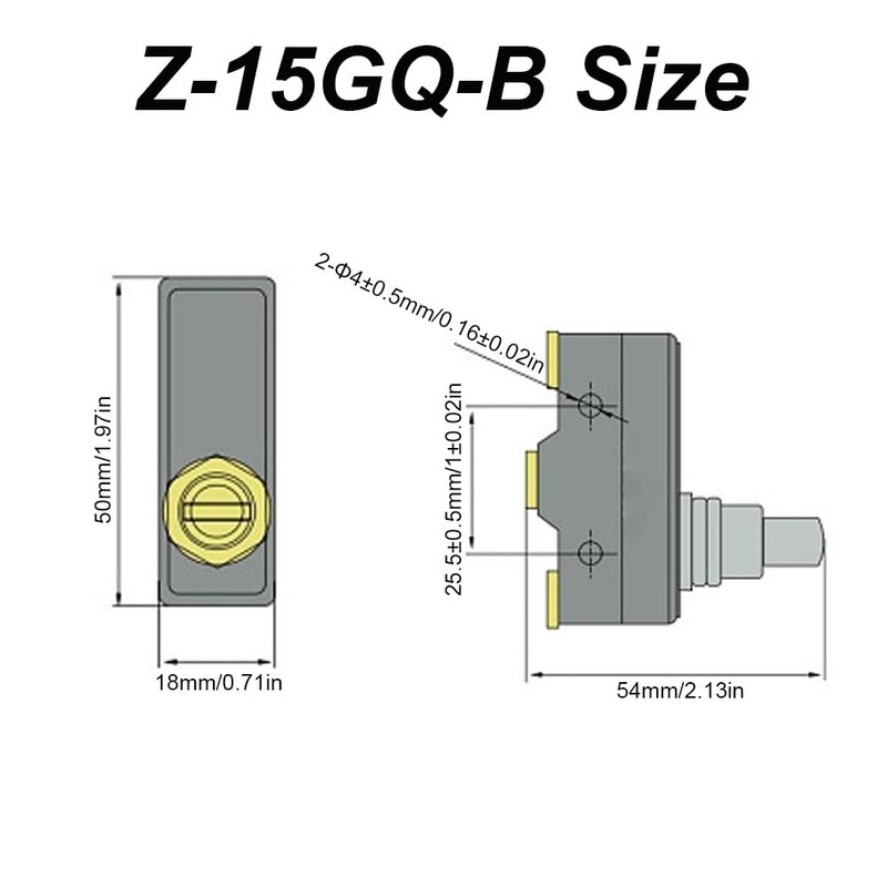 1Pcs SPDT NO+NC Hinge Roller Lever Type Micro End Racing