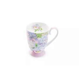 Stechcol Gracie Bone China Peony Bloom Pink Bone China Mug