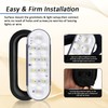 Avenemark 2 pcs 6 Inch Rubber Grommets White Light Sets