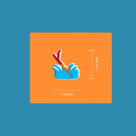 Swimming Shoe Decoration Charms for Croc Clog, Swim Charms Accessories for Adults