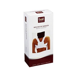 bort 104600 Erwa. Weiß StabiloFix für Erwachsene Geradehalter, weiß