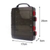 OriGlam Fishing Lure Tackle Box, Fishing Tackle Storage Trays, Double