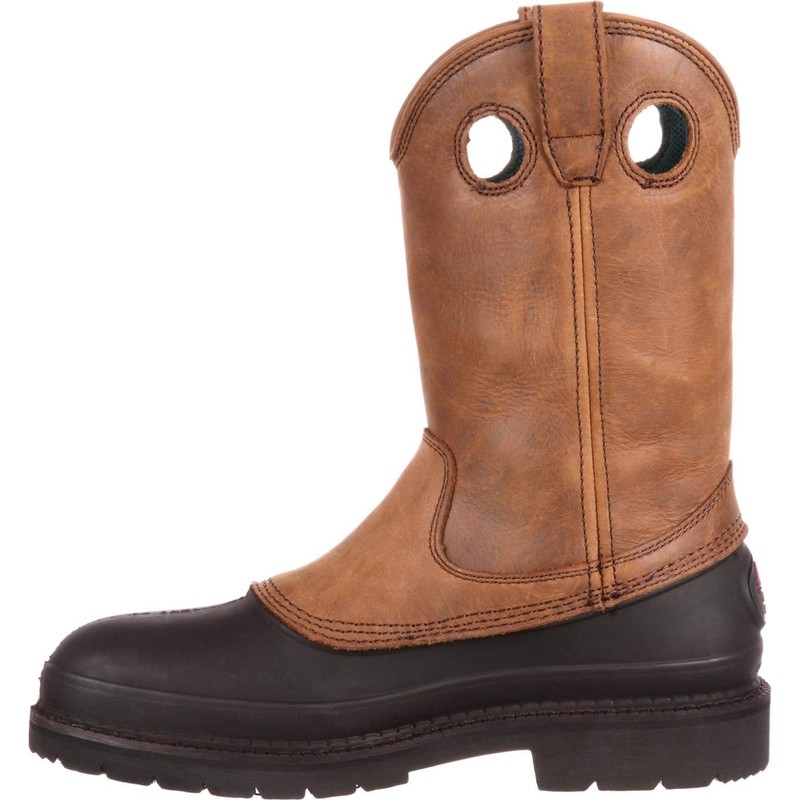 Georgia Boot Men's Mud Dog 12" Pull On Work Boot,Mississippi