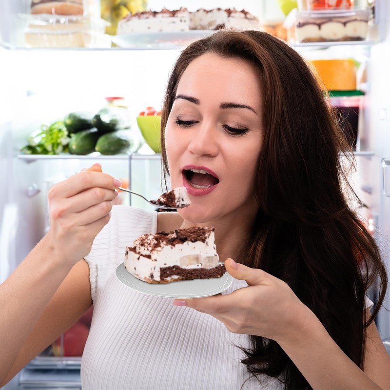 zsccxq Mini Cake Boards 50 Pack 4 Inch Silver Mini