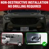 No Drill Front License Frame Compatible with Mazda CX-9 2013-2023