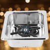 Automatic Stainless Steel Pitcher Rinser, Cup Washer Cleaner Glass Rinser