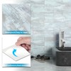 BeNice Matte Bathroom Backsplash Peel and Stick Subway Tile Stickers