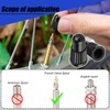 DERJDISF DERJDISF Bicycle Presta Valve - 30Piece Presta Valve Adapter