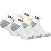 CAT Caterpillar 6 Pairs Work Trainers Work Socks Stockings in