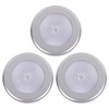 3Pcs Wireless PIR Automatic Motion Sensor Night Light 6 LED