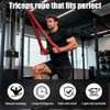 AOOSA Tricep Rope Cable Attachment, Heavy Duty Rope for Push