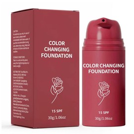Color Changing Liquid Foundation,Skin Tone Adapting,1 Fl Oz
