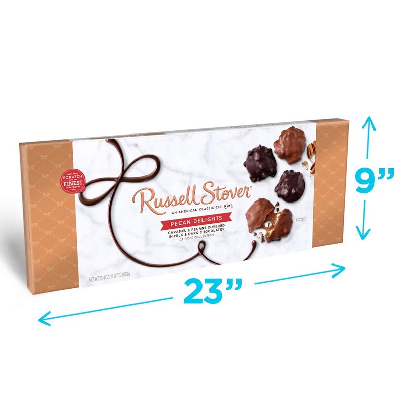 Russell Stover Mc & Dv Pecan Delights Box