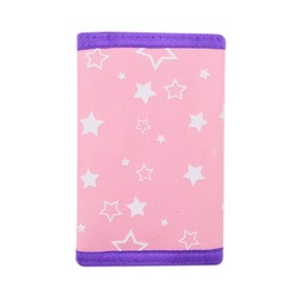 NEICY RFID Cartoon Canvas Wallet for Kids - Unicorn Trifold Outdoor Sports Wallets with Magic Sticker for Teen Girls