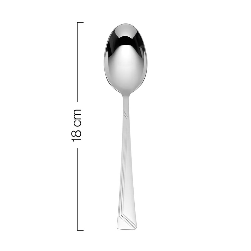 Moven | Set Cuchara Sopera | Sofia| 12 Piezas| Cuberteria