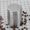 400ml Stainless Steel Tea Tin Can Home Kitchen Canisters for